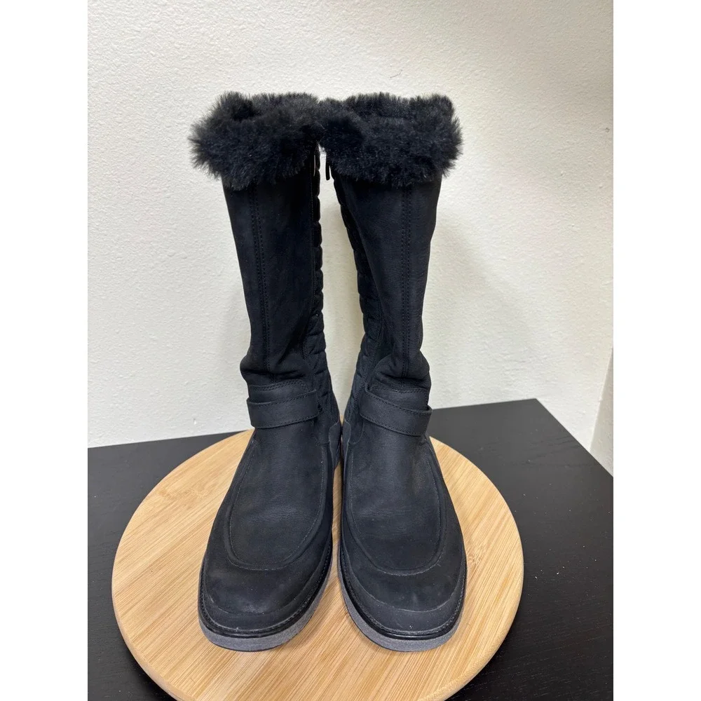 Merrell Tremblant Ezra Tall Women 8.5‎ Black Waterproof Insulated Boots J95134